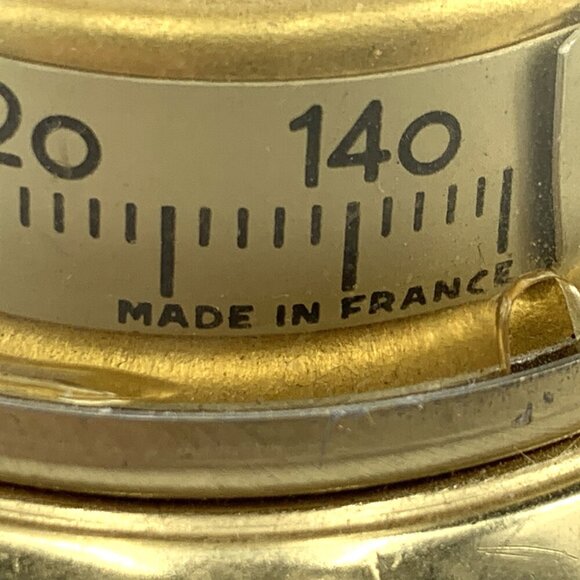 French Weather Station Bird Cage Domed Thermometer Vintage Hanging 3" Tall - Picture 6 of 7